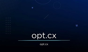 OPT.cx - Creative brandable domain for sale