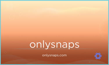 OnlySnaps.com - Creative brandable domain for sale