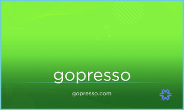 GoPresso.com - Creative brandable domain for sale