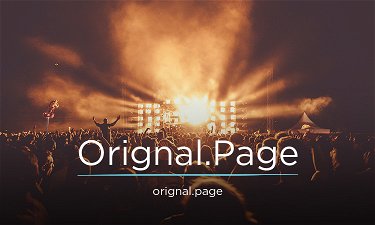 Orignal.Page - Creative brandable domain for sale