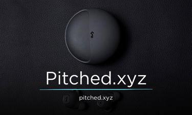 Pitched.xyz - Creative brandable domain for sale