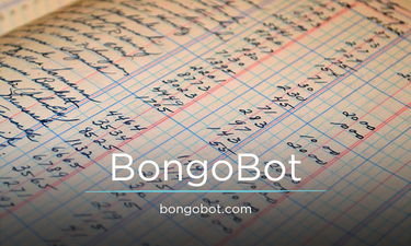 BongoBot.com - Creative brandable domain for sale