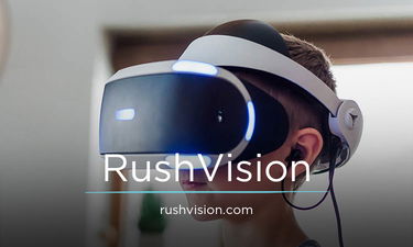RushVision.com - Creative brandable domain for sale