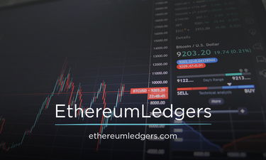 EthereumLedgers.com - Creative brandable domain for sale