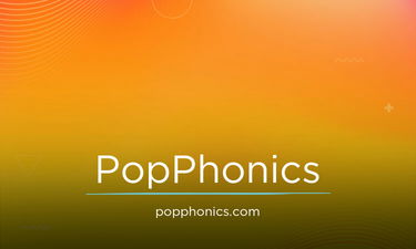 PopPhonics.com - Creative brandable domain for sale