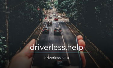 Driverless.help - Creative brandable domain for sale