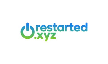 Restarted.xyz - Creative brandable domain for sale