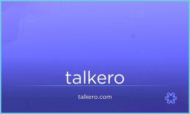 Talkero.com - Creative brandable domain for sale