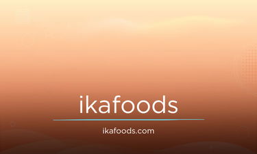 IkaFoods.com - Creative brandable domain for sale