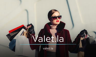 Valet.la - Creative brandable domain for sale