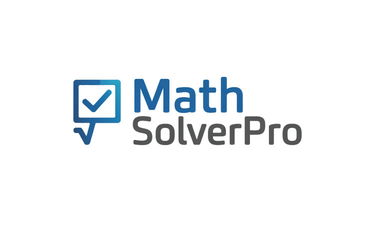 MathSolverPro.com - Creative brandable domain for sale