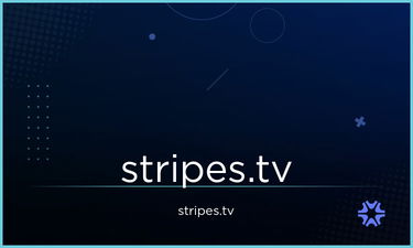 Stripes.tv - Creative brandable domain for sale