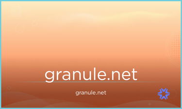 Granule.net - Creative brandable domain for sale