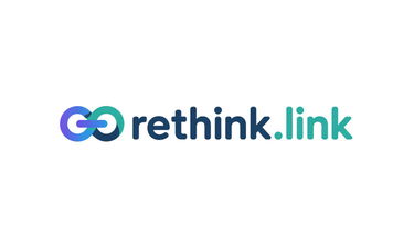 Rethink.link - Creative brandable domain for sale