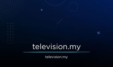 television.my - Creative brandable domain for sale