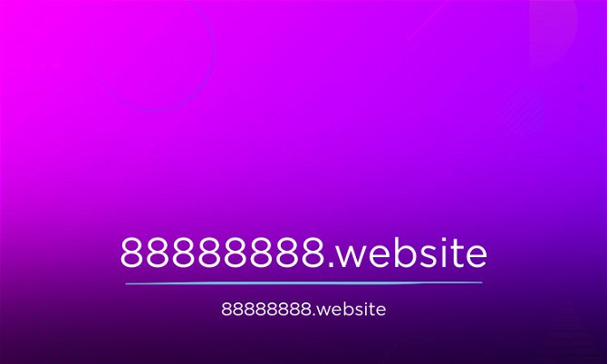 88888888.website