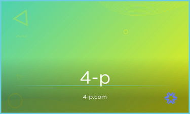 4-P.com - Creative brandable domain for sale
