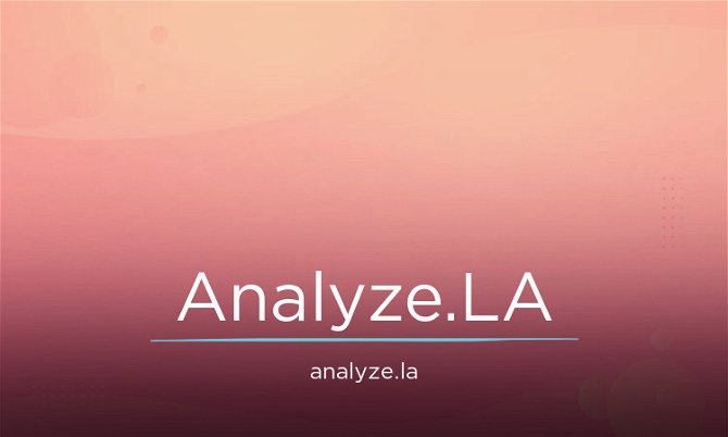 Analyze.LA