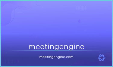 MeetingEngine.com - Creative brandable domain for sale
