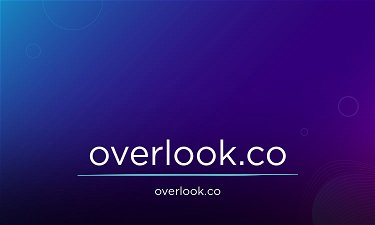 Overlook.co - Creative brandable domain for sale