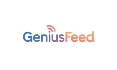 GeniusFeed.com - Creative brandable domain for sale