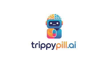 TrippyPill.ai - Creative brandable domain for sale
