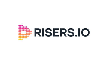 Risers.io - Creative brandable domain for sale