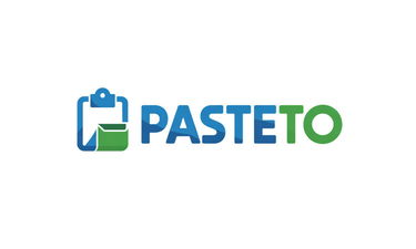 PasteTo.com - Creative brandable domain for sale