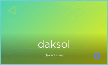 Daksol.com - Creative brandable domain for sale