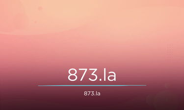 873.LA - Creative brandable domain for sale