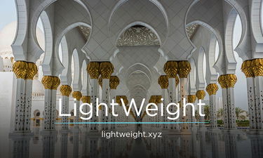 LightWeight.xyz - Creative brandable domain for sale