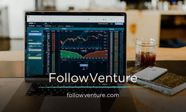 FollowVenture.com - Creative brandable domain for sale