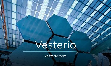 Vesterio.com - Creative brandable domain for sale