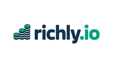Richly.io - Creative brandable domain for sale