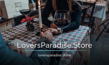 LoversParadise.Store - Creative brandable domain for sale