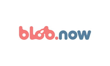 Blob.now - Creative brandable domain for sale