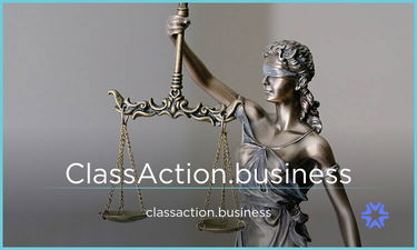 ClassAction.business - Creative brandable domain for sale