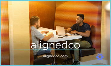 AlignedCo.com - Creative brandable domain for sale
