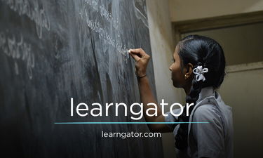 LearnGator.com - Creative brandable domain for sale