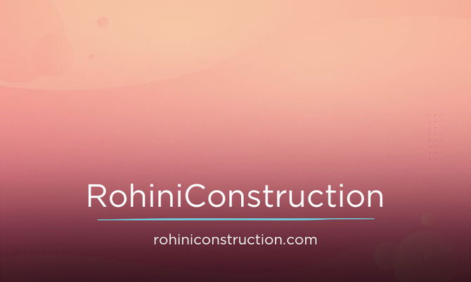 RohiniConstruction.Com