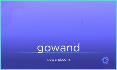 Gowand.com - Creative brandable domain for sale