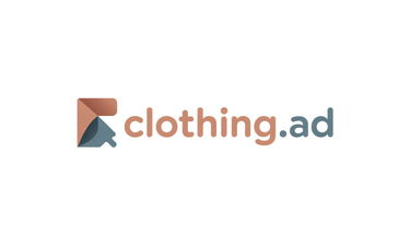 Clothing.ad - Creative brandable domain for sale