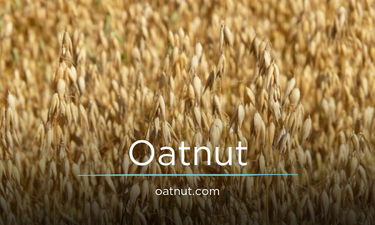 OatNut.com - Creative brandable domain for sale
