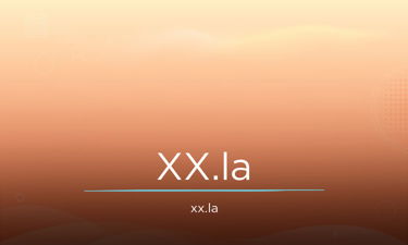 xx.la - Creative brandable domain for sale