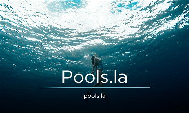 Pools.la - Creative brandable domain for sale