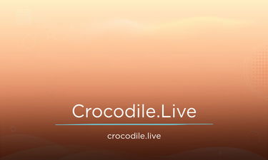 Crocodile.Live - Creative brandable domain for sale