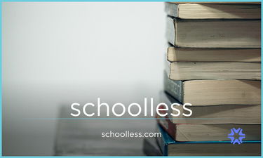 SchoolLess.com - Creative brandable domain for sale