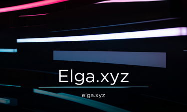 Elga.xyz - Creative brandable domain for sale