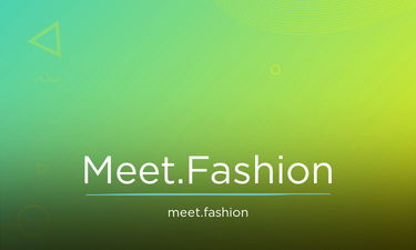 Meet.Fashion - Creative brandable domain for sale