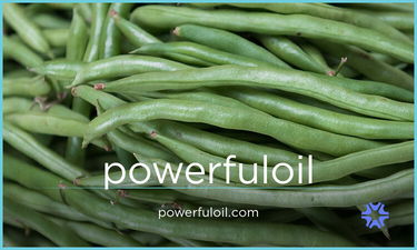 PowerfulOil.com - Creative brandable domain for sale